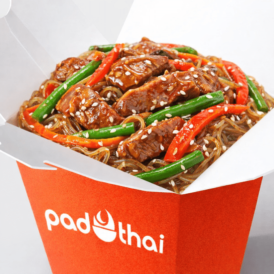 Утка в соусе хойсин со стеклянной лапшой