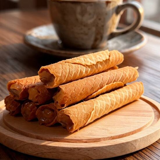 Трубочка со сгущёнкой