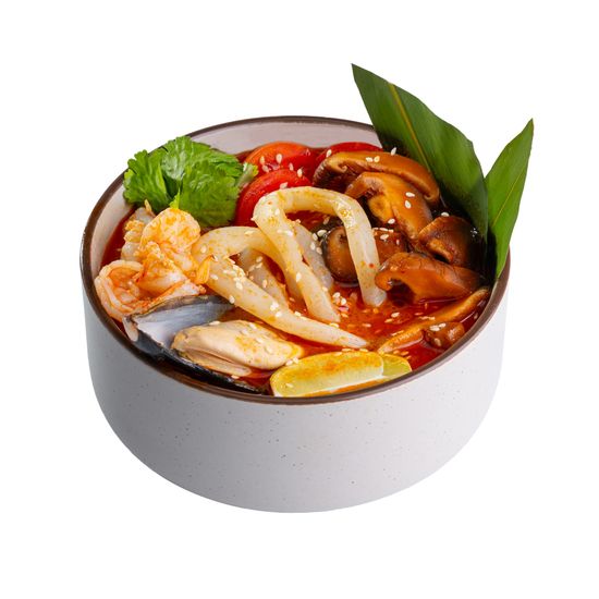 Том Ям с морепродуктами