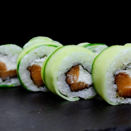 Грин с лососем