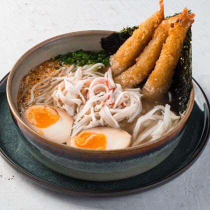 Рамен с креветкой