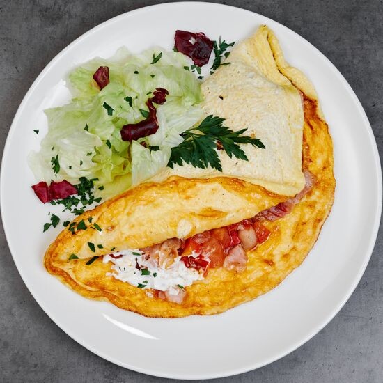 Завтрак «Омлет с овощами»