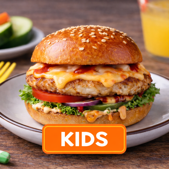 Фирменный Чикен Бургер Kids