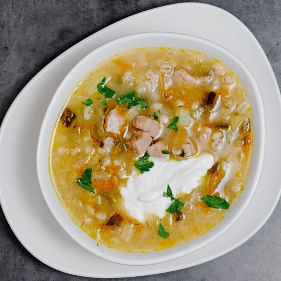 Суп Рассольник ленинградский с мясом