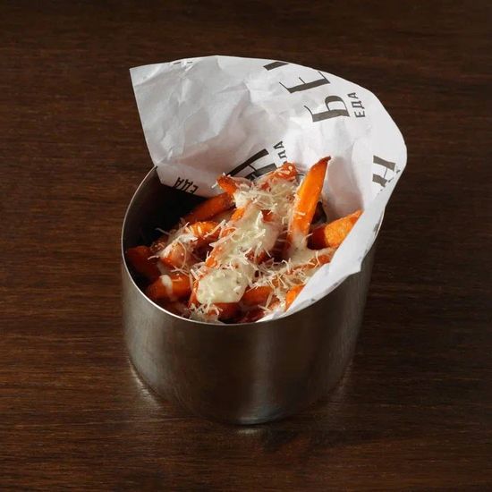 Батат фри с трюфельным соусом