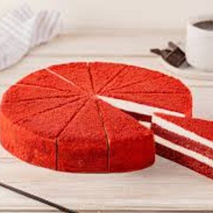 Десерт "Красный бархат "