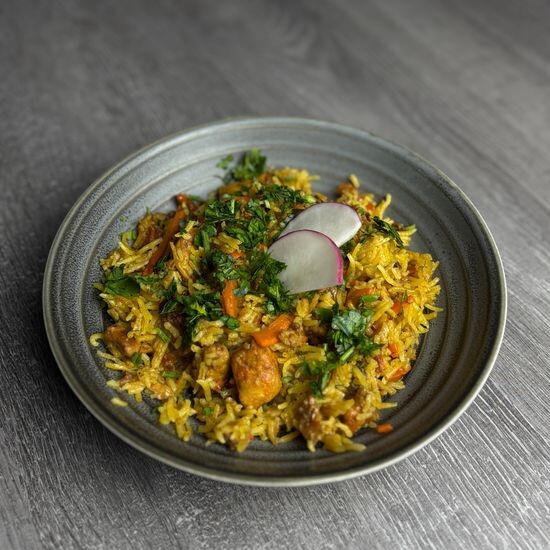 Плов с курицей