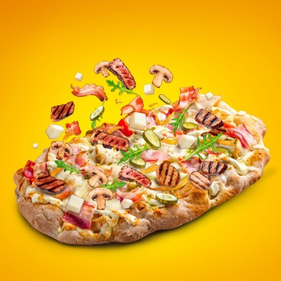 Пицца римская Говядина Барбекю