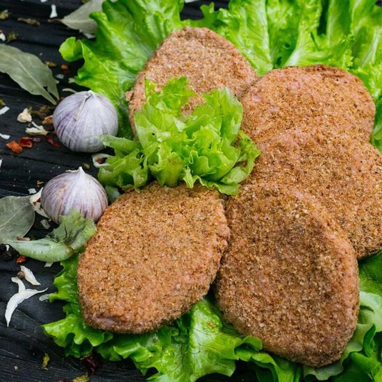 Котлеты рыбные в панировке