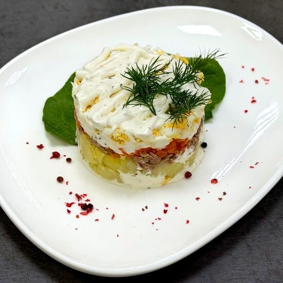 Салат Мимоза