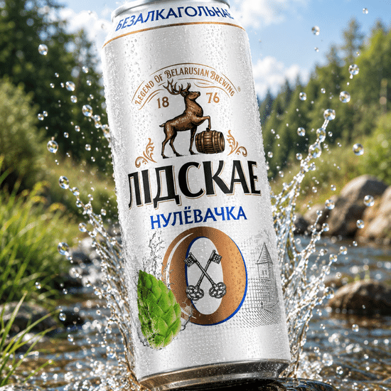 Пиво ЛІДСКАЕ Нулёвачка