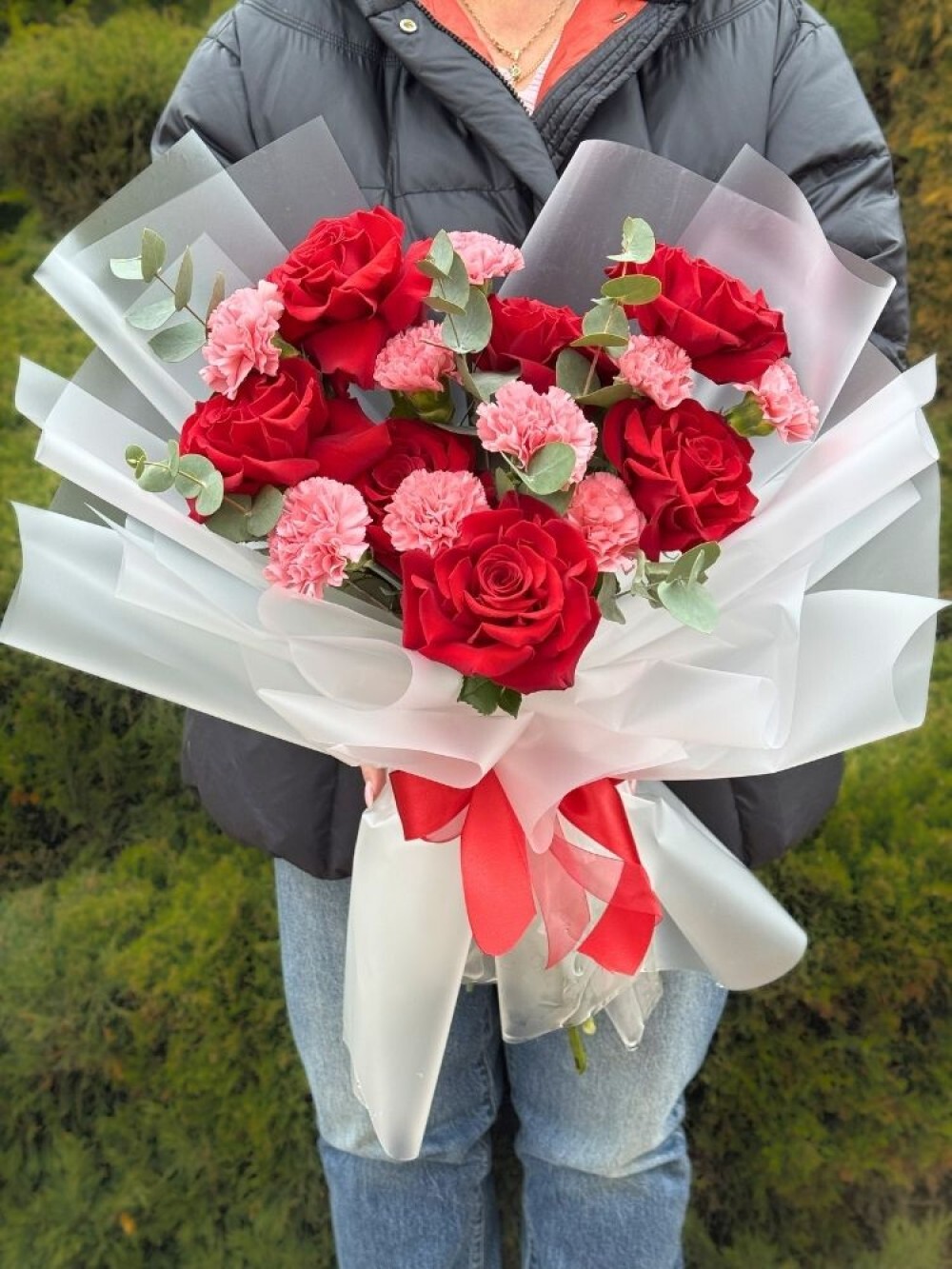 Букет «Пылающее Сердце»