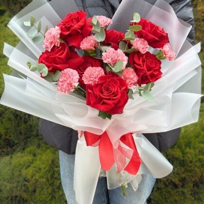 Букет «Пылающее Сердце»