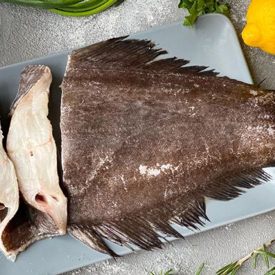 Палтус M потрошеный без головы