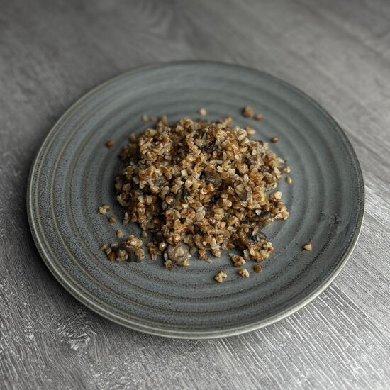 Гречка с грибами