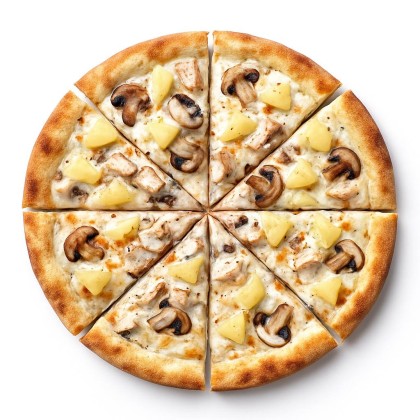 Ананас с грибами