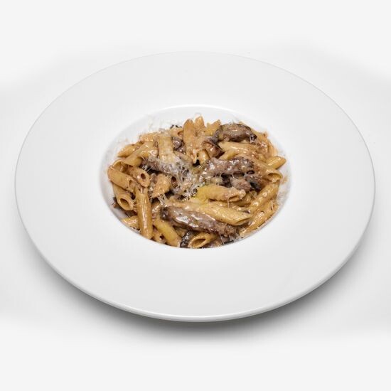 Пенне с говядиной