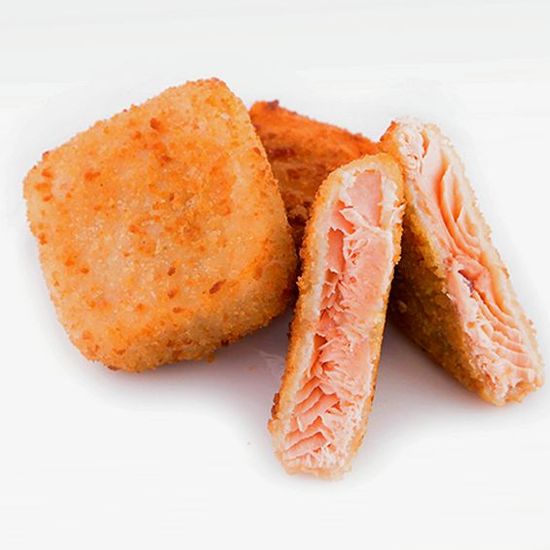 Филе горбуши в панировке