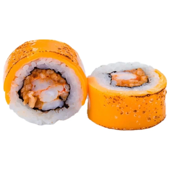 Ролл Криспи Чеддер с креветкой (8 шт)