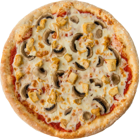 Пицца «Грибной цыплёнок»