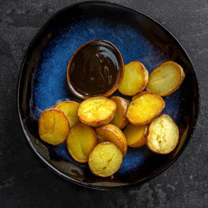 Беби картофель с терияки