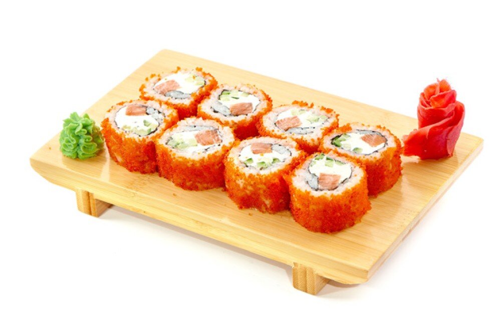 Калифорния с лососем ролл