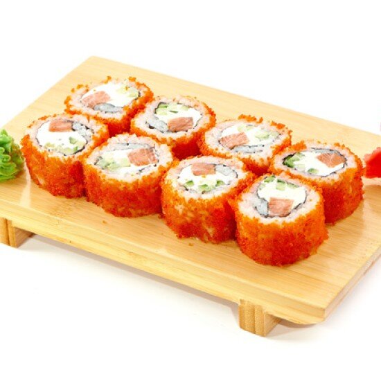 Калифорния с лососем ролл