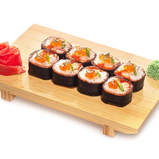 Сахалинский ролл с золотом