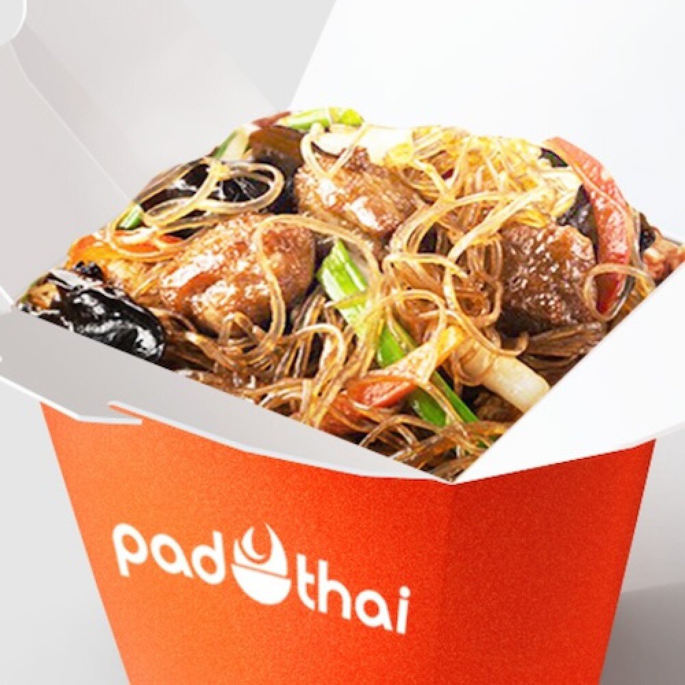 Утка в соусе хойсин со стеклянной лапшой