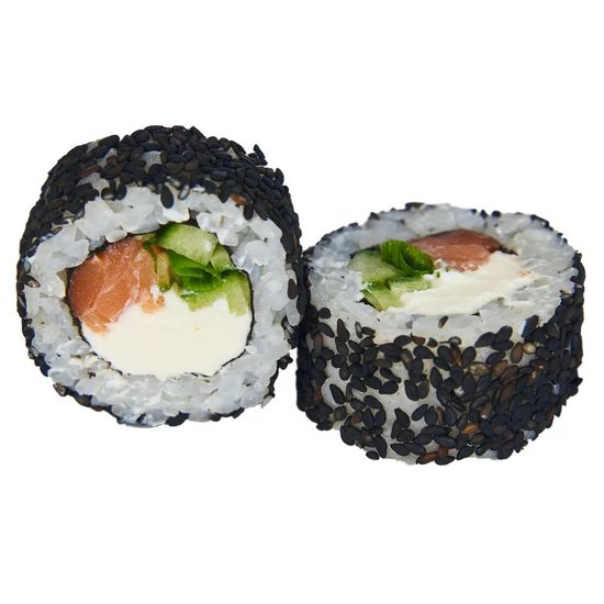 Ролл Урамак черный кунжут (8 шт)
