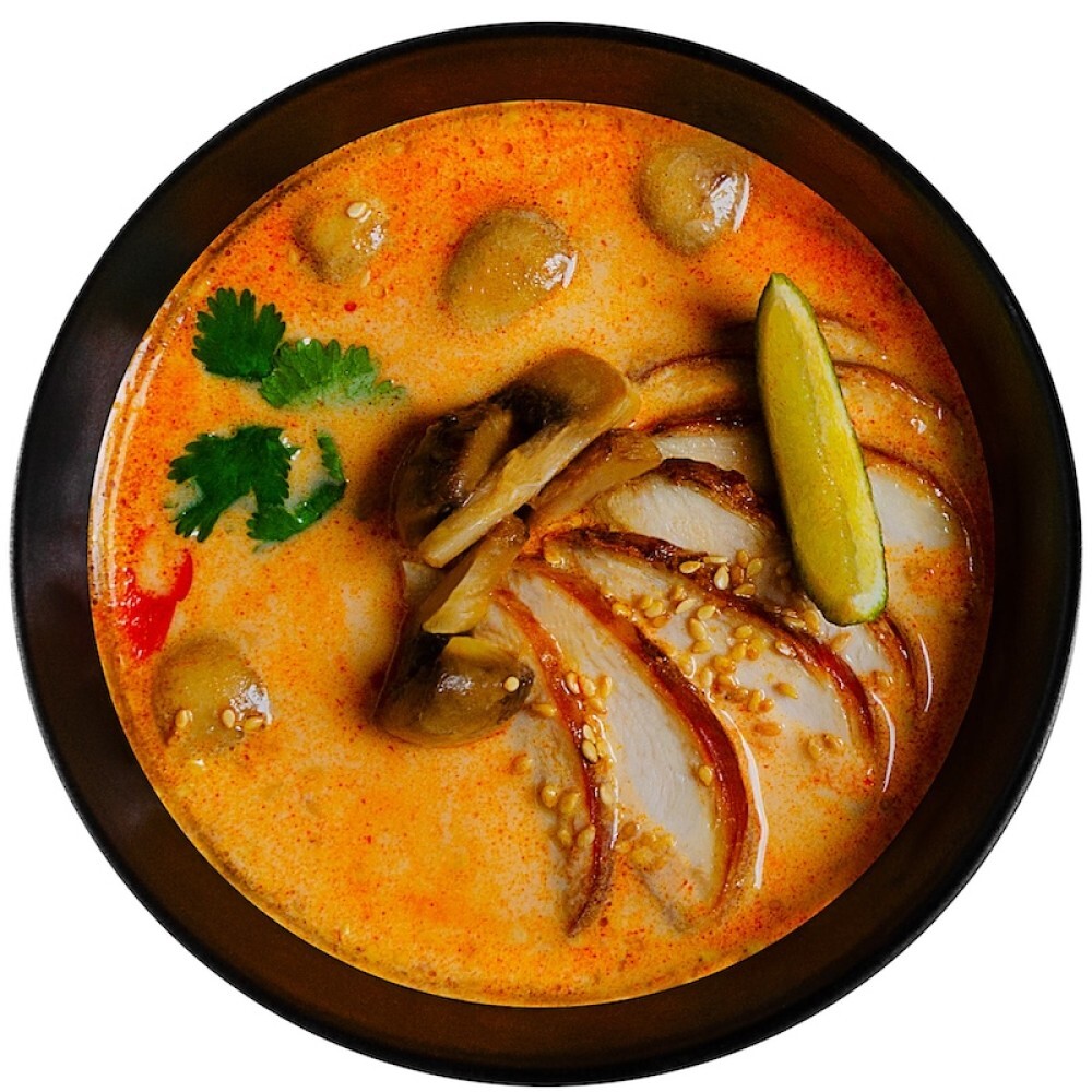 Том Ям с цыпленком