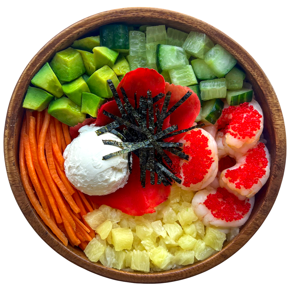 Поке "Калифорния" с креветками