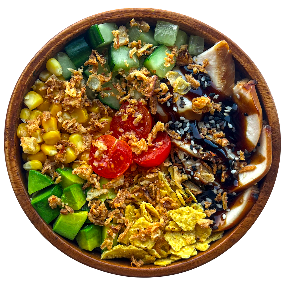 Поке с курицей