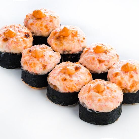 Запеченный  ролл с Острым лососем