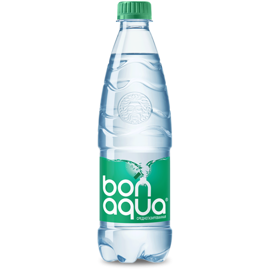 Вода BONAQUA средне газированная