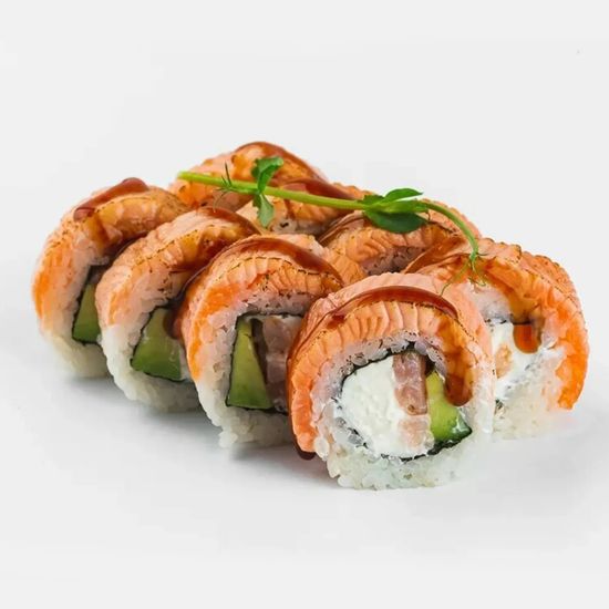 Опаленный ролл Сяке Маки (8 шт)