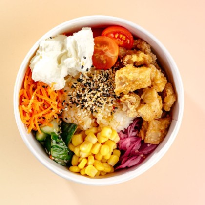 Поке с цыплёнком