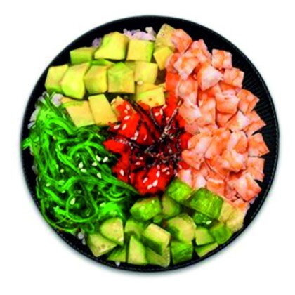 Поке с креветкой