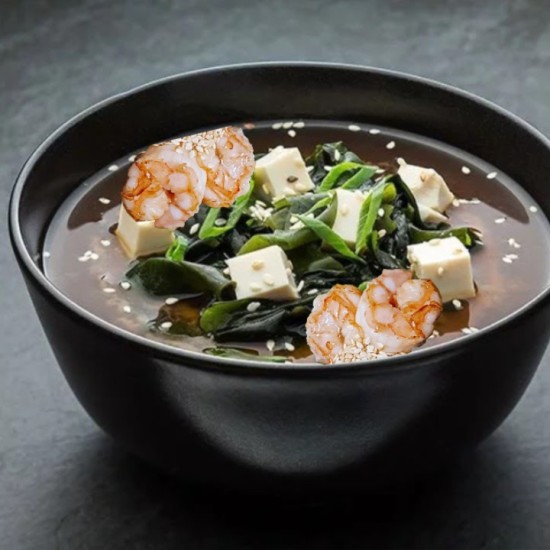 Мисо с креветкой