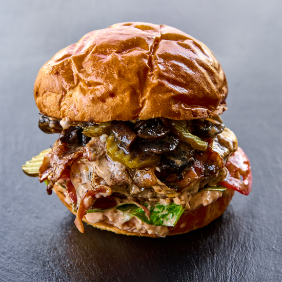 Бургер «Гриб-биф»