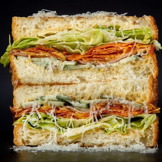 Сэндвич "Салями-дуо"