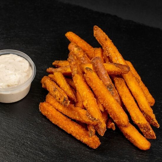 Батат фри с трюфельным соусом