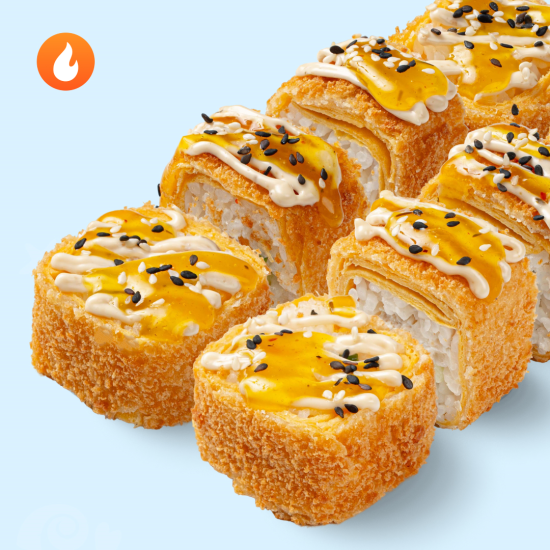 Тортилья с курицей чили-ананас