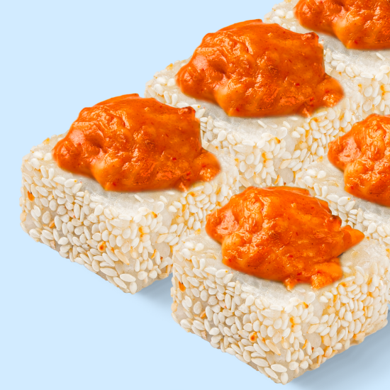 Запечённый с крабом