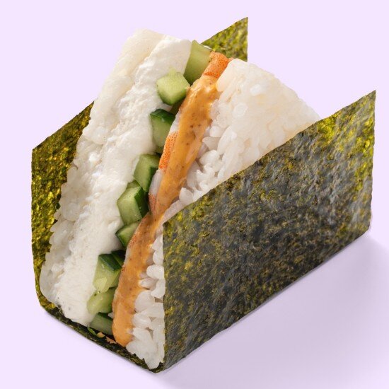 Ёнигири с креветкой