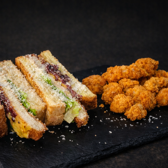 Сэндвич "Траф-н-чик" + Куриный нагетсы