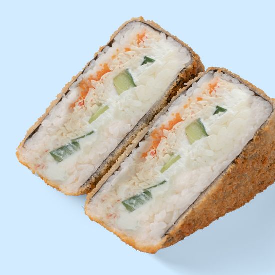 Ёнигири темпура с крабом