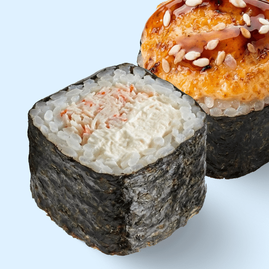 Чиз маки краб запечённый