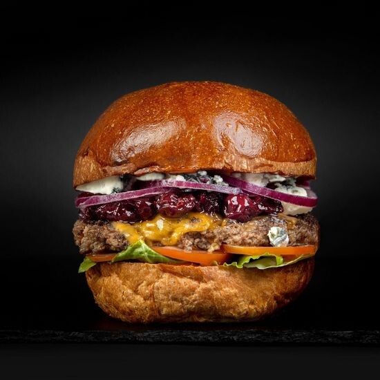 Бургер "Блю Черри Биф"