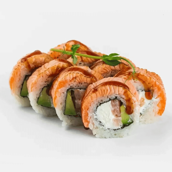 Опаленный ролл Сяке Маки (8 шт)